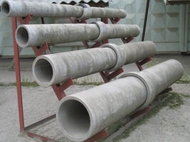 Труба асбестоцементная 100: внешний вид